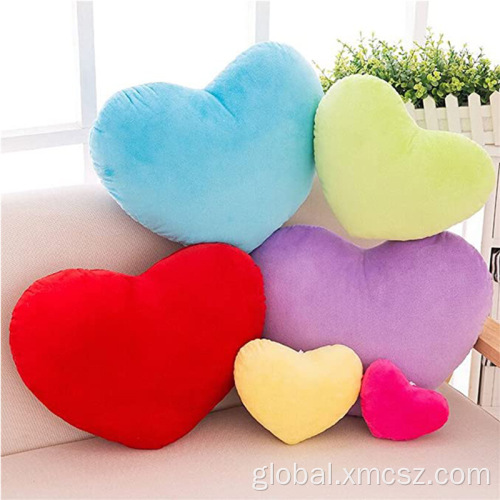 Custom Print Shape Pillow Custom plush heart shaped pillow Manufactory